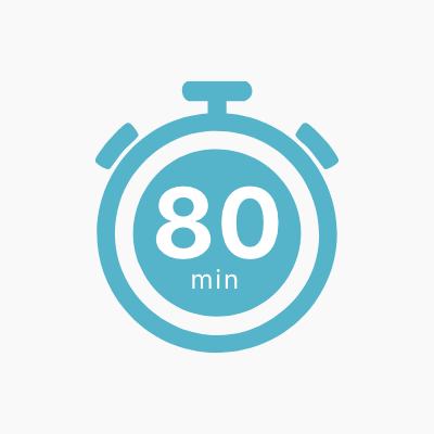 <p>急速充電<br/>80分満充電</p>