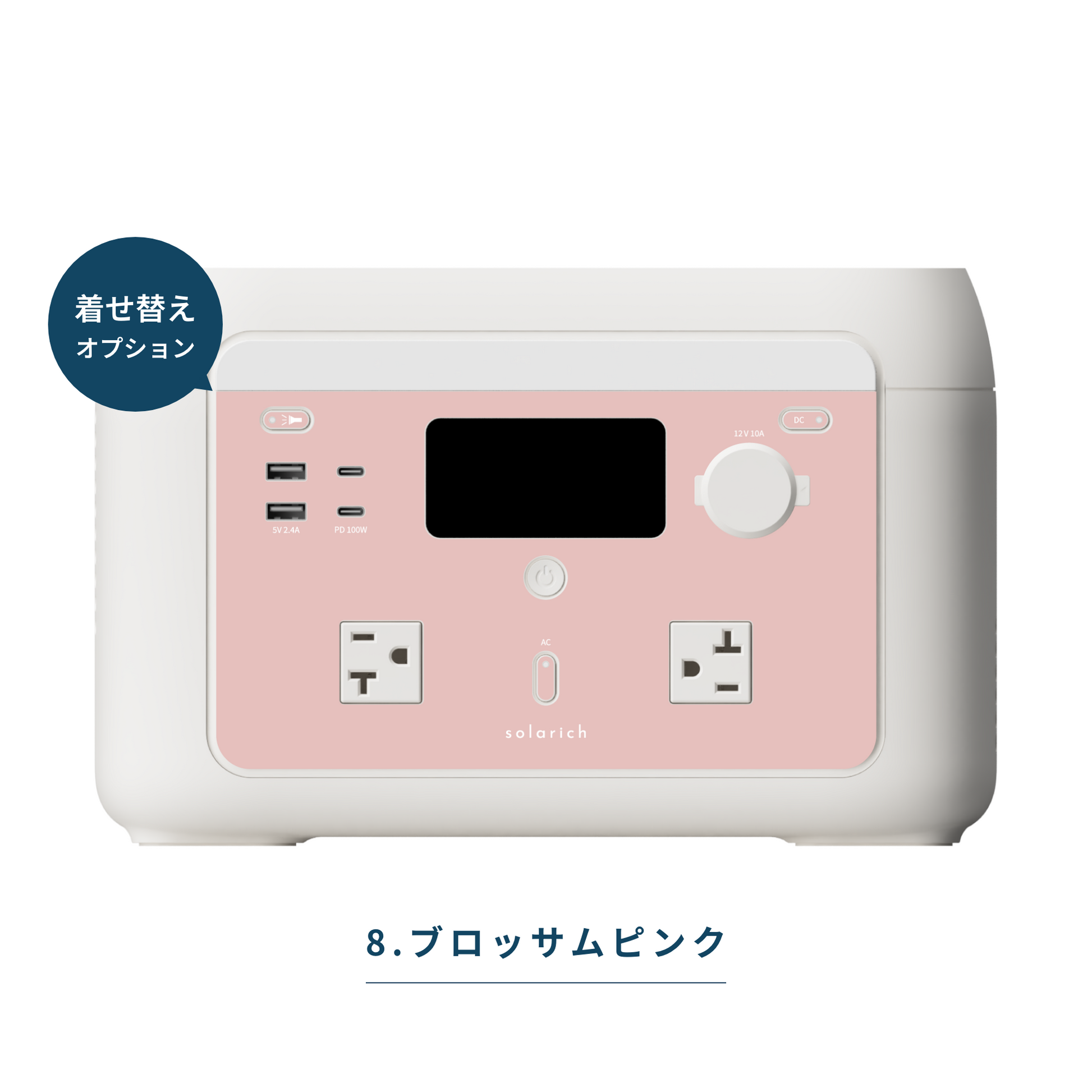 solarich 1000|家庭用ポータブル電源&ソーラーパネル200W(セット solarich 1000|家庭用ポータブル電源&ソーラーパネル200W(セット
