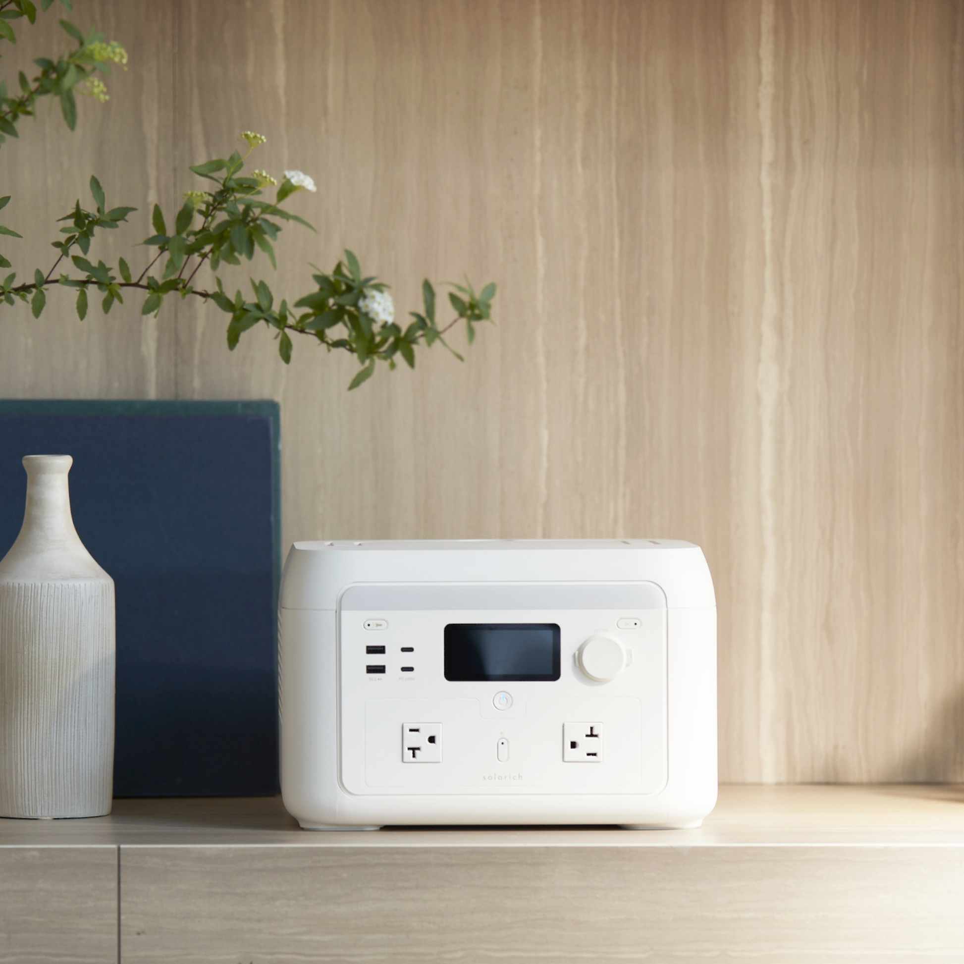 solarich 1000｜家庭用ポータブル電源&ソーラーパネル200W（セット