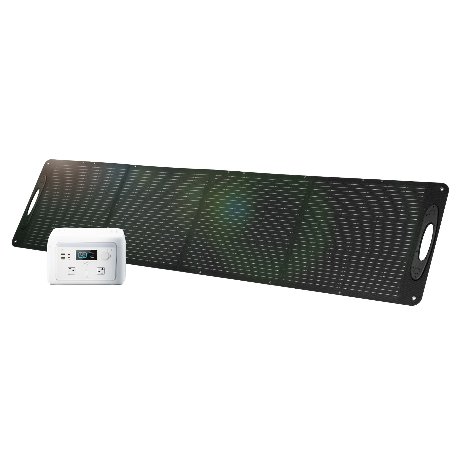 solarich 1000|家庭用ポータブル電源&ソーラーパネル200W(セット solarich 1000|家庭用ポータブル電源&ソーラーパネル200W(セット