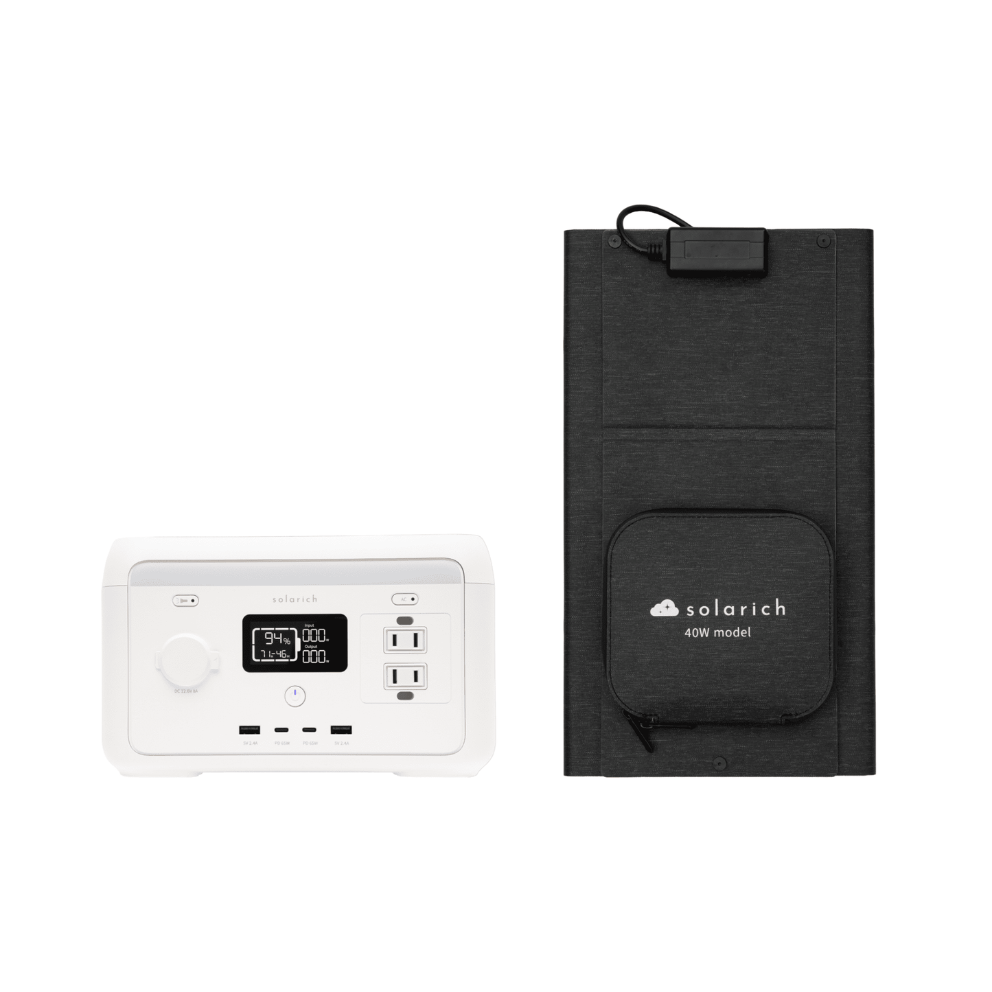 solarich ソーラーパネル40W