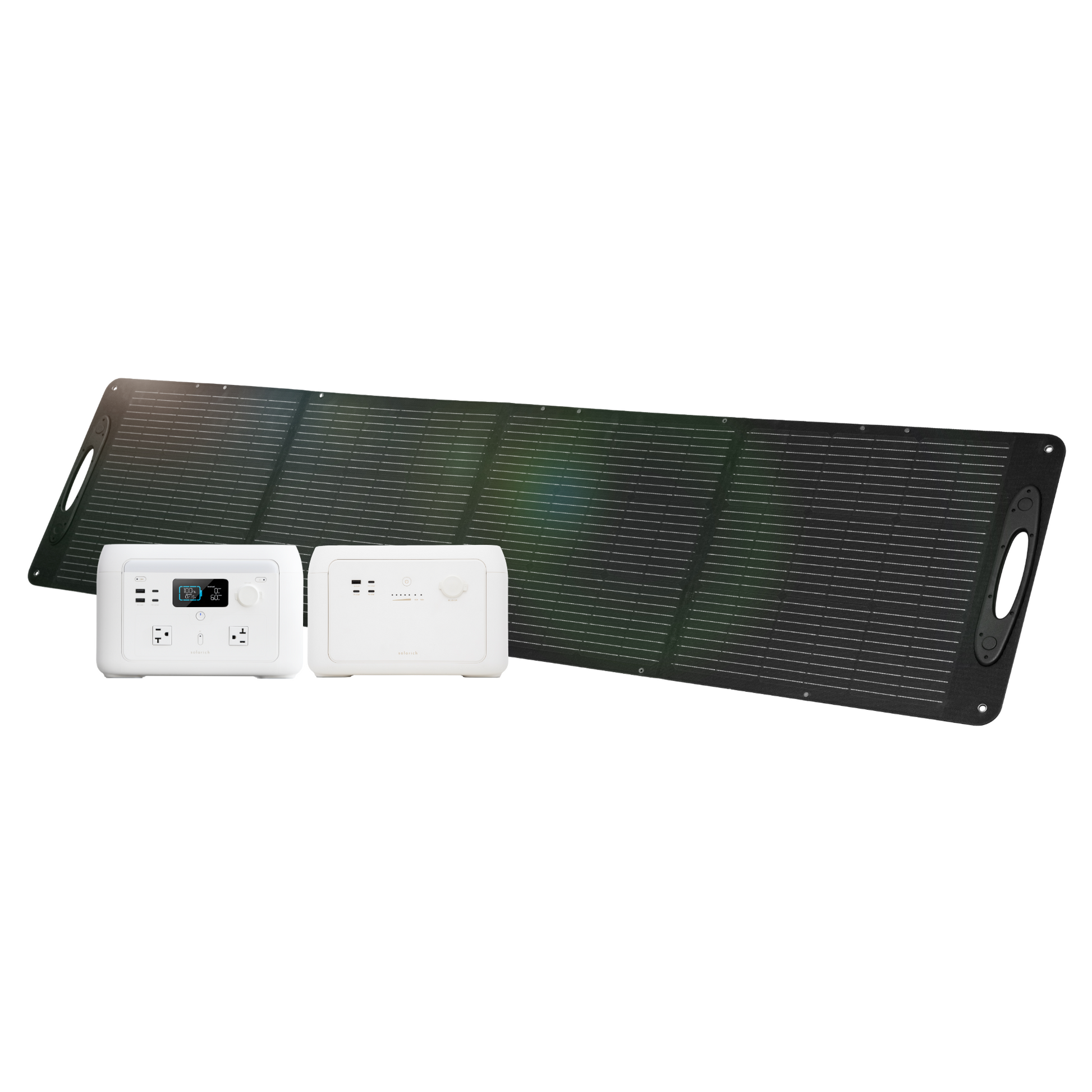 solarich 1000｜家庭用ポータブル電源&ソーラーパネル200W（セット