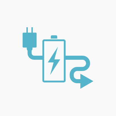 <p>充電中も使える<br/>パススルー充電</p>